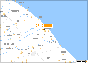 map of Aslanoba