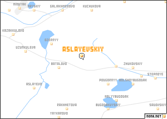 map of Aslayevskiy