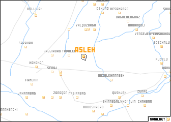 map of Aşleh