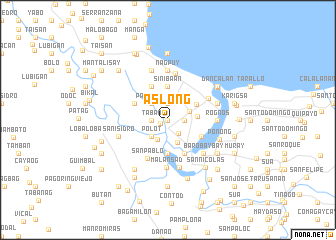 map of Aslong