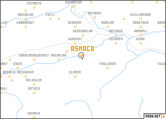 map of Asmaca