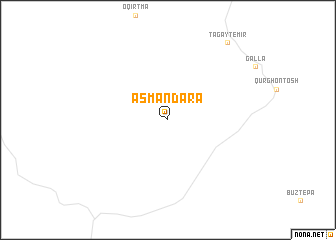 map of Asmandara