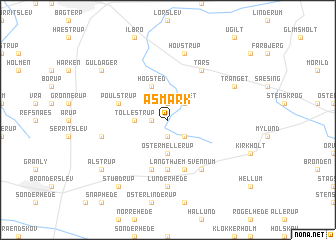 map of Ås Mark