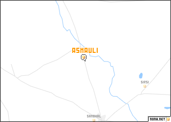 map of Asmauli