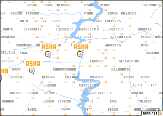 map of Asma