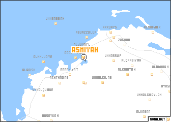 map of ‘Aşmīyah