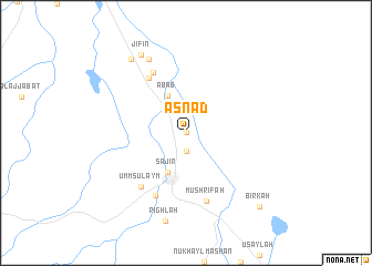 map of Asnad