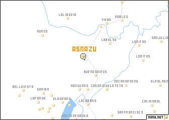 map of Asnazu