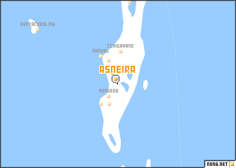 map of Asneira