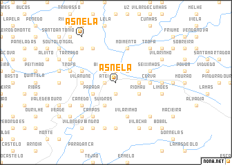 map of Asnela