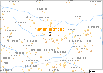 map of Asnohuatana