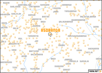 map of Aso Bānda