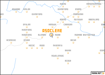 map of Asocleme
