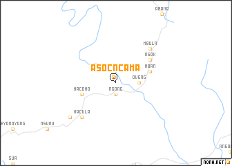 map of Asoc-Ncama