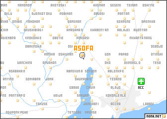 map of Asofa