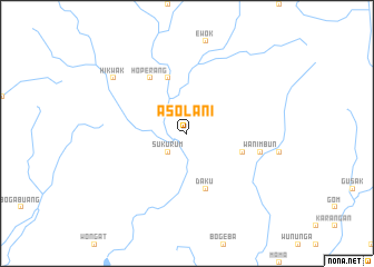 map of Asolani