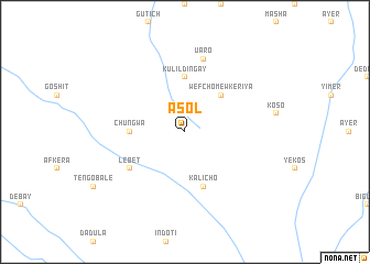 map of Āsol