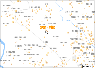 map of Asomena