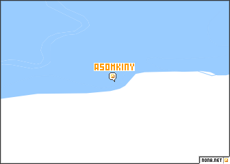 map of Asomkiny