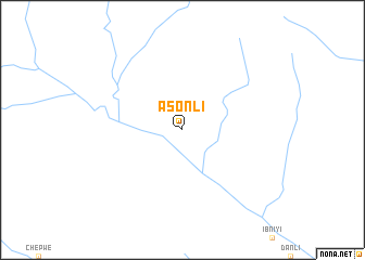map of Asonli