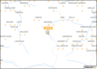 map of Asón