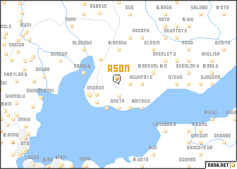 map of Ason