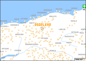 map of Asorlema