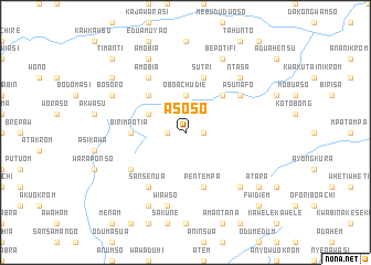 map of Asoso