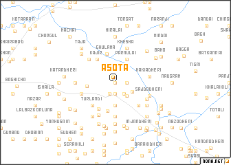 map of Asota