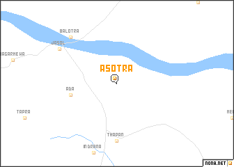 map of Asotra