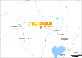 map of Asoumondélé I