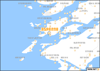 map of Asparna