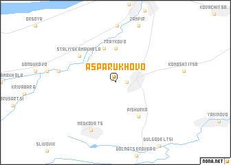 map of Asparukhovo