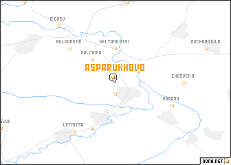 map of Asparukhovo