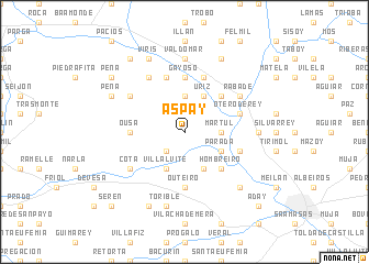 map of Aspay