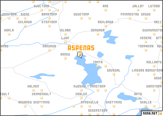 map of Äspenäs