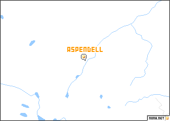 map of Aspendell