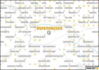 map of Aspenhauser