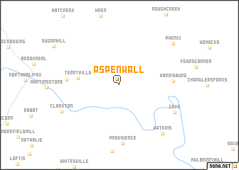 map of Aspenwall