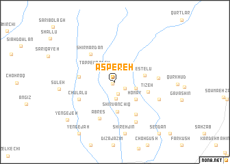 map of Aspereh