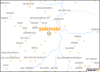 map of Asperkhān