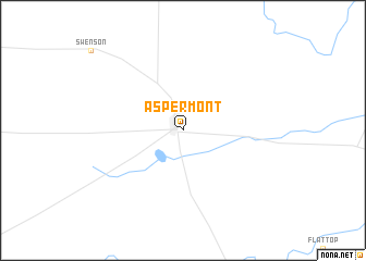 map of Aspermont