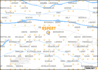 map of Aspert