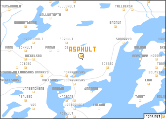 map of Äsphult