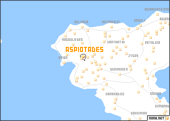 map of Aspiotádes