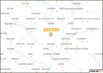 map of Aspiran