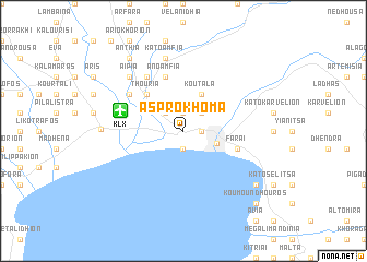 map of Asprókhoma