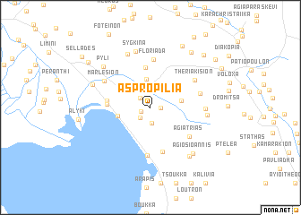 map of Aspropiliá