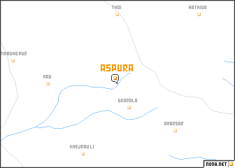 map of Aspura