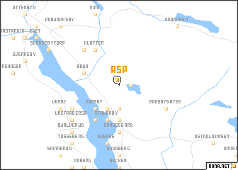 map of Asp